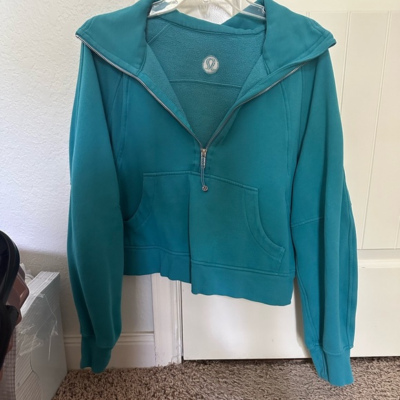 lululemon athletica Tops - lululemon scuba half zip funel neck